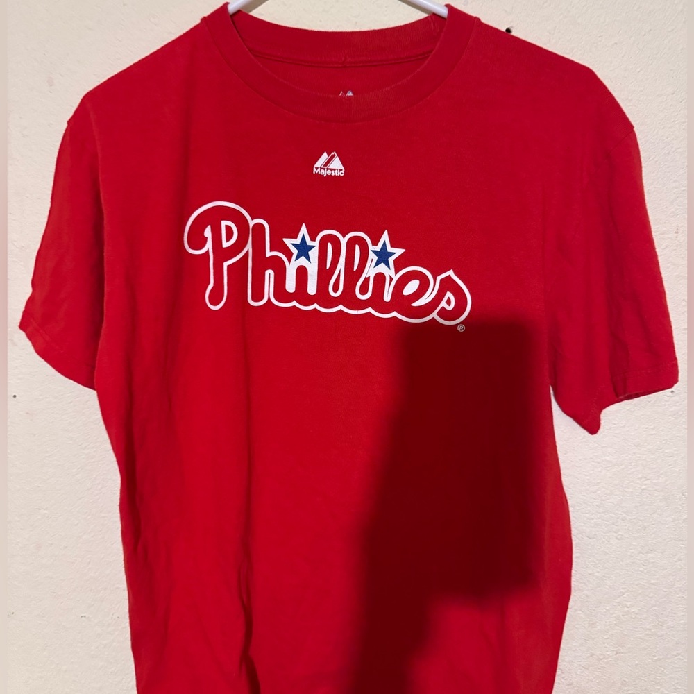 Majestic Red T-Shirt with Logo